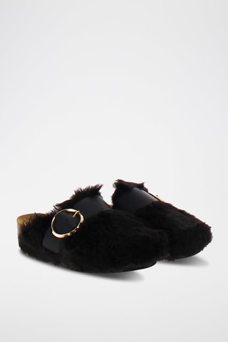 Chaussons Monique Noir