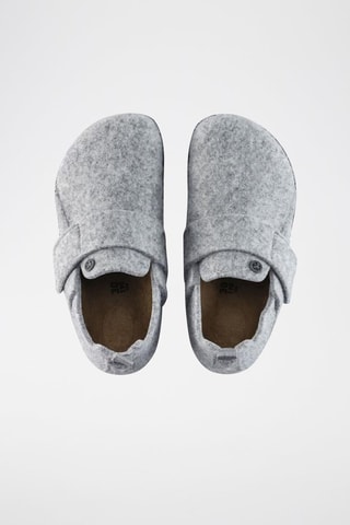 Chaussons en feutre de laine Zermatt - Gris