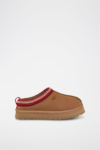 Chaussons plateformes en nubuck K-Tazz - Noisette