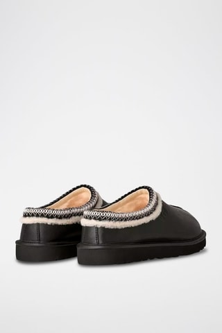 Chaussons en cuir Tasman - Noir