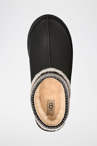 Chaussons en cuir Tasman - Noir