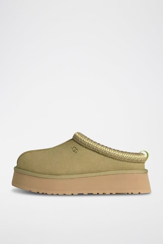 Chaussons plateformes en nubuck W TASMAN II - Kaki