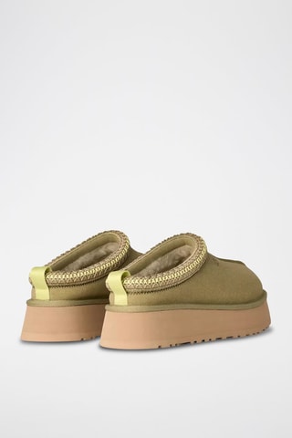 Chaussons plateformes en nubuck W TASMAN II - Kaki
