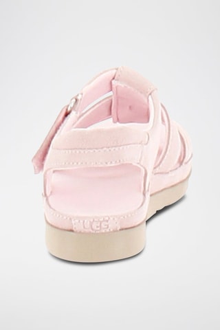 Sandales plateformes en cuir Goldenstar - Rose