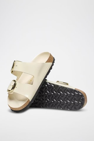 Mules en cuir Arizona - Blanc