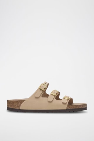 Mules en nubuck Florida - Beige