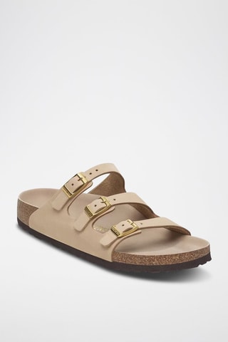 Mules en nubuck Florida - Beige