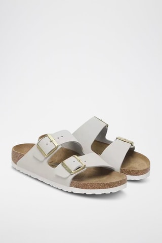 Mules en cuir Arizona - Blanc