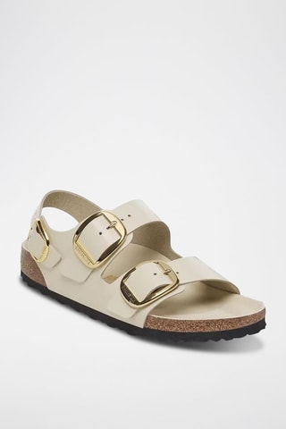 Sandales en cuir Milano - Blanc