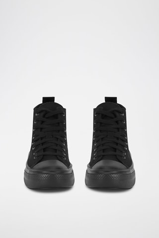 Sneakers montantes plateformes Chuck Taylor All Star - Noir