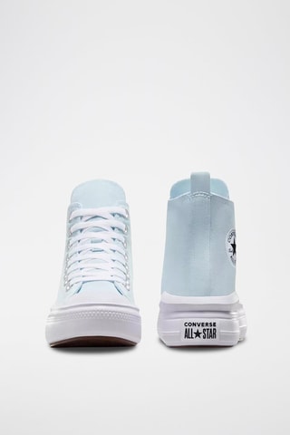 Sneakers montantes plateformes Chuck Taylor All Star Move Jr - Bleu