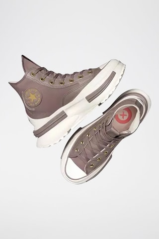 Sneakers montantes plateformes Run Star Legacy - Marron