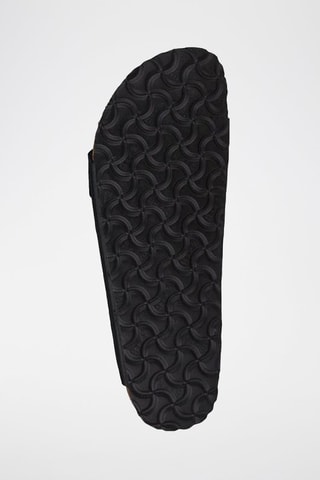 Sandales en nubuck Milano Noir