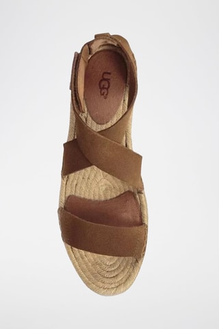 Sandales en nubuck Mila - Marron