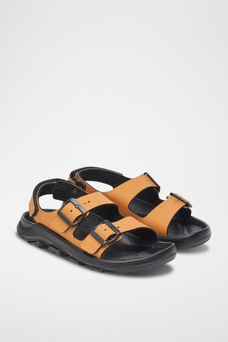 Sandales en cuir Mogami Terre - Orange