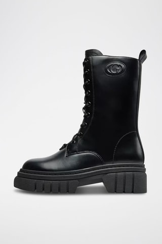 Bottes en cuir Anita - Noir