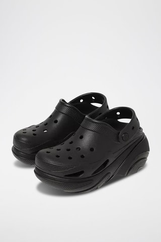 Sabots plateformes Bubble Crush Clog - Noir