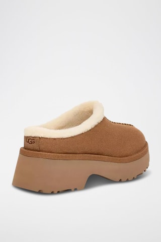 Sabots en nubuck New Heights Cozy Clog - Noisette