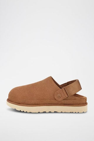 Sabots en nubuck Goldenstar - Camel