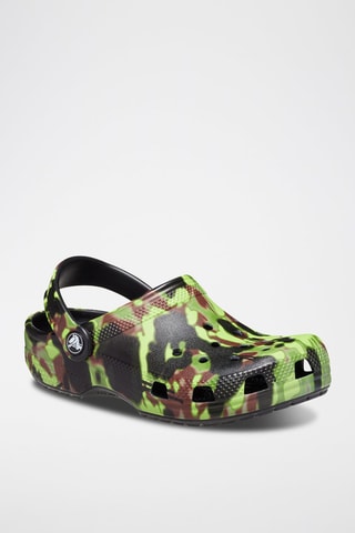 Sabots Classic Noir et vert