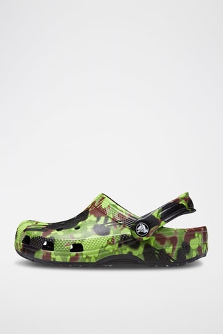 Sabots Classic Noir et vert