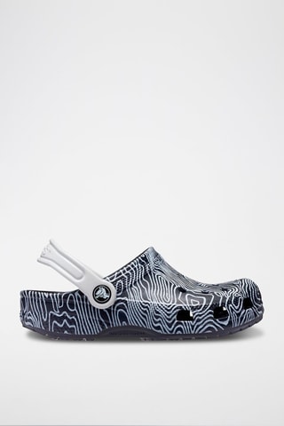 Sabots Classic Bleu marine et gris