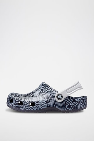 Sabots Classic Bleu marine et gris