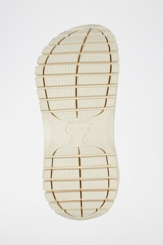 Sabots plateformes Sandale Plastique Crocs Beige