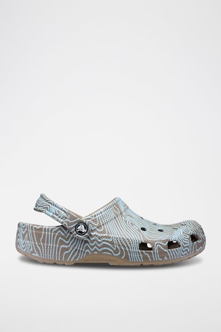 Sabots Classic Bleu et marron