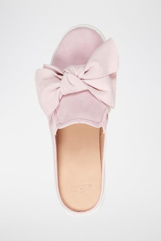 Mules en nubuck Luci Bow Rose