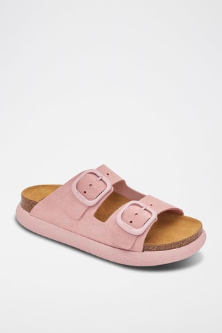 Mules en nubuck Noelle Rose