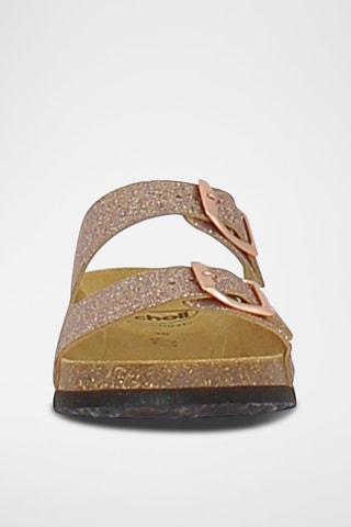 Mules Alex Doré rose