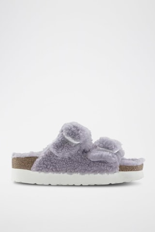 Mules plateformes Arizona - Violet