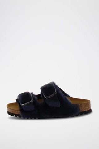 Mules Noelle Bleu marine