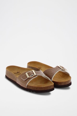 Mules Estelle Marron