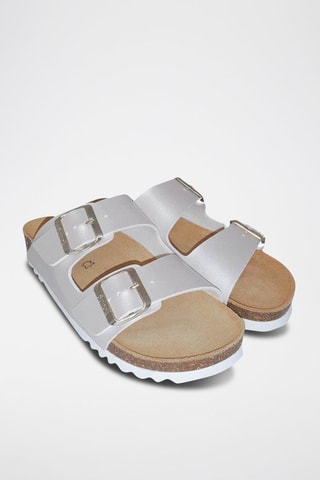 Mules Josephine Argenté