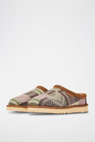 Mules fourrées Tasman Taz Sash - Marron