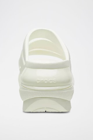 Mules Mega Crush Triple Strap - Blanc