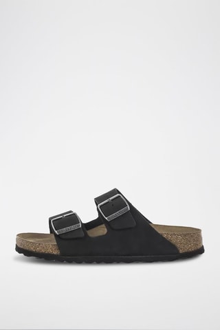 Mules en cuir Arizona - Noir