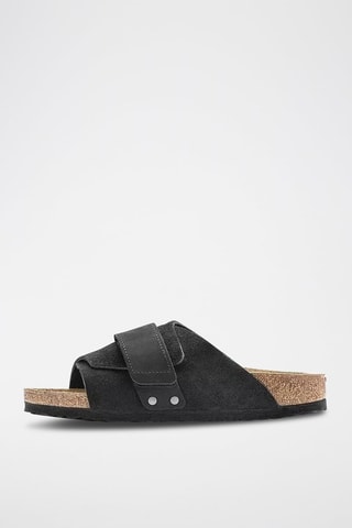 Mules en nubuck Kyoto - Noir