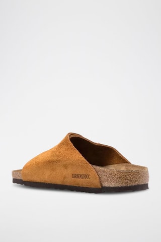 Mules en nubuck Zurich - Camel
