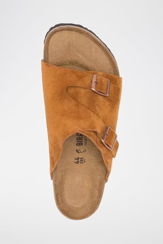 Mules en nubuck Zurich - Camel