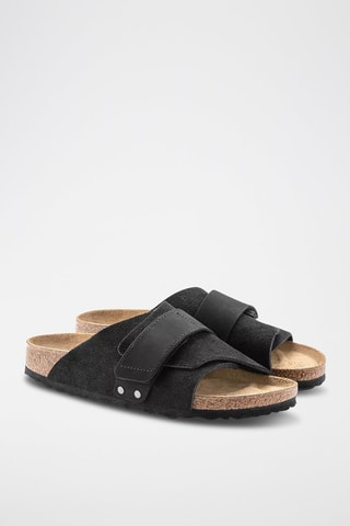 Mules en cuir Kyoto - Noir