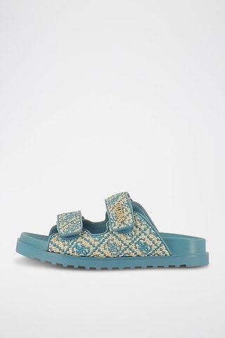 Mules Fadelizz - Bleu cobalt