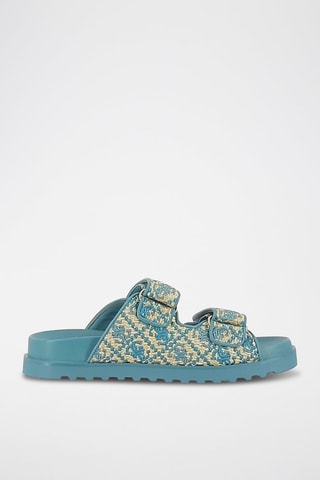 Mules Fadelizz - Bleu cobalt