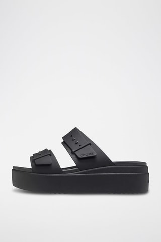 Mules plateformes Brooklyn - Noir