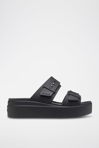 Mules plateformes Brooklyn - Noir