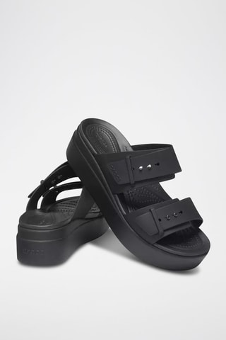 Mules plateformes Brooklyn - Noir