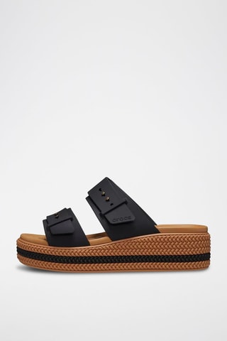 Mules plateformes Brooklyn - Noir