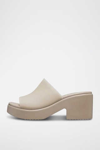 Mules à talons Brooklyn - Taupe